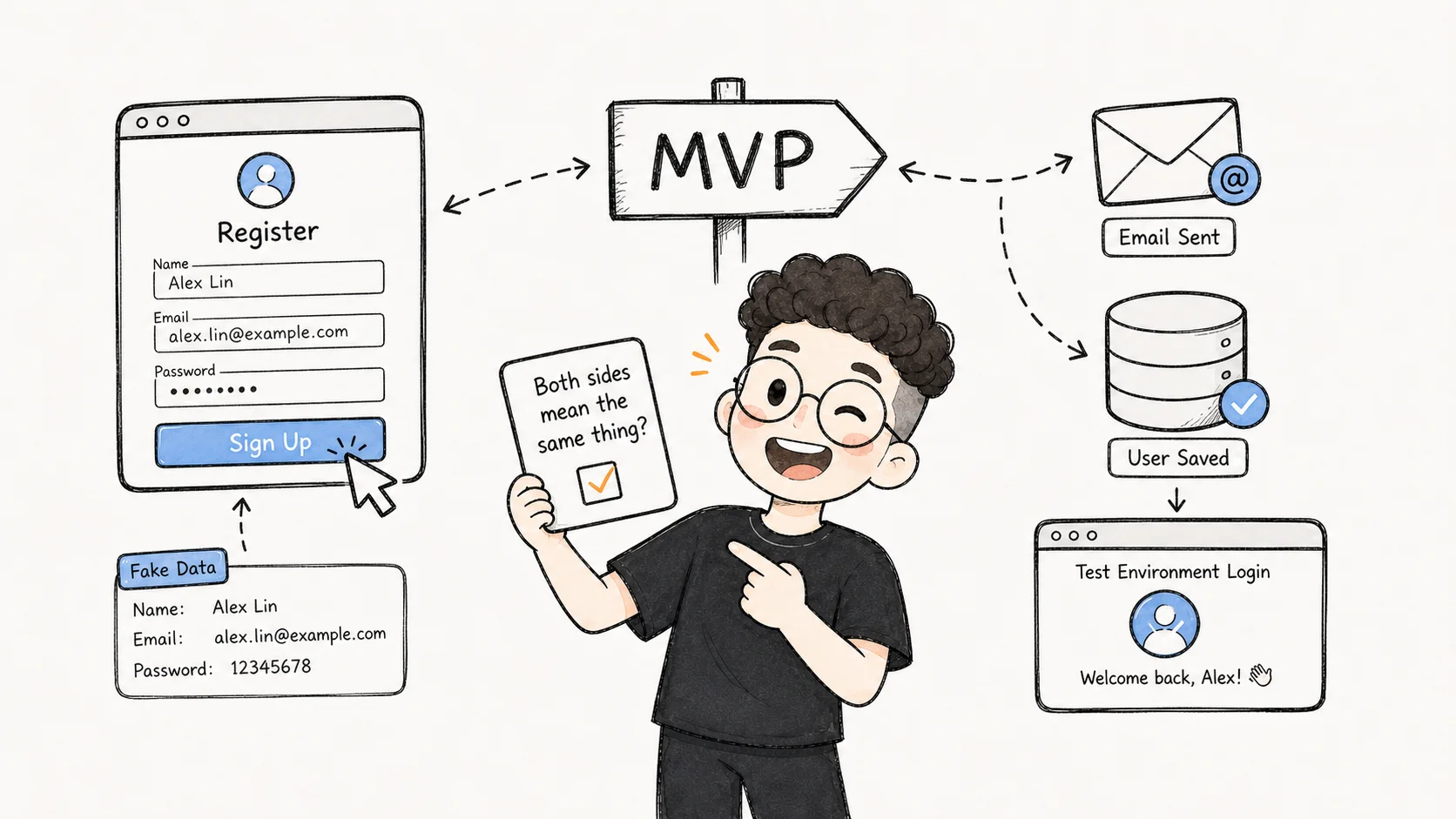 同一个 MVP，两种终点